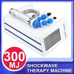 Shockwave Therapy Machine Relieve Muscle Pain Health Care Physiotherapy 300mj Shock Wave Equipment Body Pain Relief Massager New