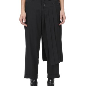 MAMELICCE Light luxury original design pleated patchwork pants unisex casual trousers for men’s clothes pants Men’s clothing
