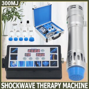 Physiotherapy Shockwave Therapy Machine 300MJ For ED Treatment Pain Relief Body Relax Massage Professional Shock Wave Massager