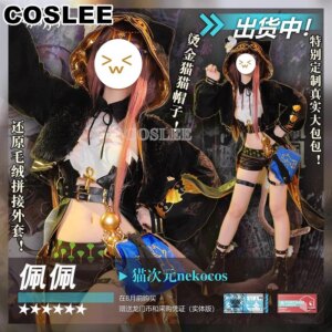 COSLEE Arknights Pepe Cosplay Costume Guard Earthshaker New Operator Game Suit Lovely Uniform Halloween Party Outfit Women New