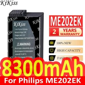 Stable For Philips ME202EK 989803194541 ME202C 453564509341VM Mobile Phone Battery 8300Mah