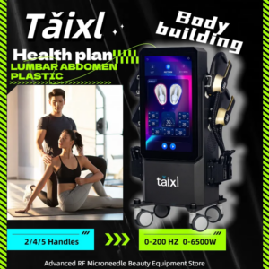 Body Sculpting Device RF Muscle Stimulator for Fat Dissolution And Muscle Growth 6500W Loss Stubborn Fat Building Muscle