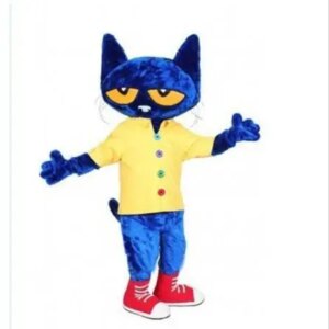 New Adult Cat Party Mascot Costume Christmas Fancy Dress Halloween Mascot Costume Free Ship