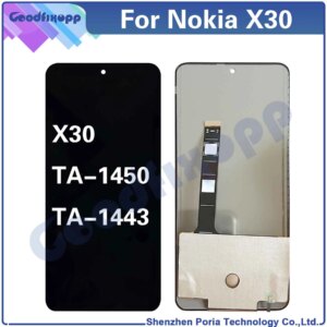 For Nokia X30 TA-1450 TA-1443 LCD Display Touch Screen Digitizer Assembly Repair Parts Replacement