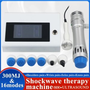 300MJ Physiotherapy Shockwave Ultrasound Therapy Effective Treatment Back Massage Relief Body Pain 2025 New Shockwave Massager