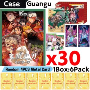 Wholesale Newest Guanka Demon Slayer Color Paper Collection Cards Cute Girl Waifu Booster Box CCG ACG Doujin Toys And Hobby Gift