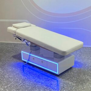 Deluxe Health Center Tattoo Salon 5 Adjustable Modes Full Body Massage Bed With 4 Motor