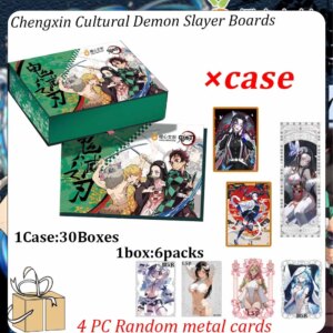 2025 Chengxin Cultural Demon Slayer Boards Hobby Collectible Card Doujin Booster Box Birthday Gifts