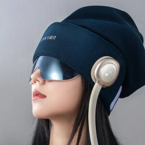 Bluetooth Music Electric Head Massager Airbag Massage Headache Pain Relief Scalp Massagers Relaxation Physiotherapy Health Care