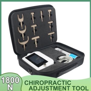 1800N Chiropractic Adjusting Tools Lumbar Spine Adjustment Gun Muscle Soreness Massage Tools Body Relax Correction Device