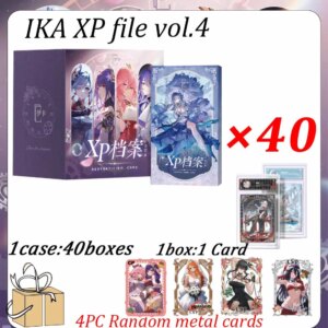 2025 Newest IKa Xp File Vol.4 Case Goddess Story Cards Waifu ACG TCG Doujin Toys And Hobbies Gift