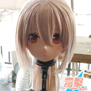 (X-KM192)Quality Handmade Female/Girl Resin Japanese Cartoon Character Animego Cosplay Kigurumi Mask Crossdresser