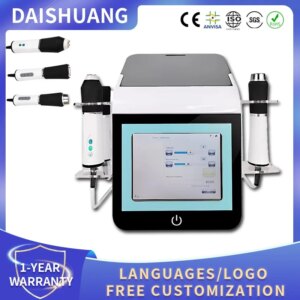 3-in-1 RF & CO₂ Facial Machine Ultrasonic Skin Exfoliation Whitening Wrinkle Reduction Oxygen Anti-Aging Beauty Device