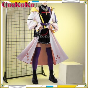 【Customized】CosKoKo Fura Kanato Cosplay Anime VTuber Costume April Fool’s Day feminization Uniform Halloween Role Play Clothing