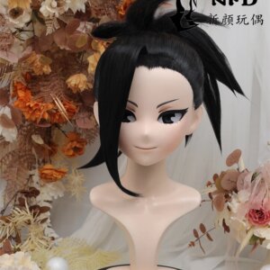 (NFD42-19)Customize Full Head With Lock Crossdress Doll Female/Girl Japanese Anime Cartoon Character Kig Cosplay Kigurumi Mask