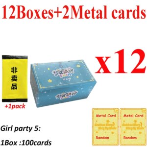 Wholesale 1case Wanka Girl Party 5 Tcg ccg Booster box