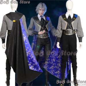 Sephiroth Valentine’s Day Suit Game Fiinall Fant VII FF7 Cosplay Costume Full Set Men Holloween Party Roleplay Customized