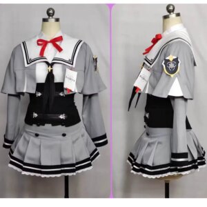 Blue Game Archive Morizuki Suzumi Cosplay high quality Costume shoes Boots Custom Size