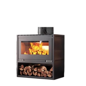 Wood-burning heater European-style villa household winter indoor burning rural firewood heating furnace