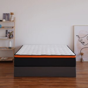 Zhicheng High Density Premium Royal Comfort Soft Zone Foam Matratze Matelas pillow top pocket spring Mattresses In A Box