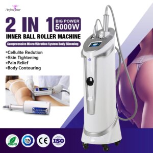 Perfectlaser Inner Ball Roller Slimming Machine Body Shaping Fat Cellulite Removal Weight Loss Skin Tightening Aesthetic Device