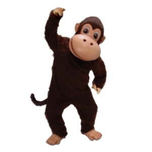Custom Made Plush Mascot Monkey Mascot Costume Jungle Animal Theme Adult Size Carnival Party Mascotte Suit SW961