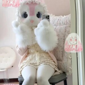 Yis cosplay Custom Furry head Kigurumi Head Cosplay Kemono Fursuit Handmade Headsets Beast Customized Fursuit Kemono Head