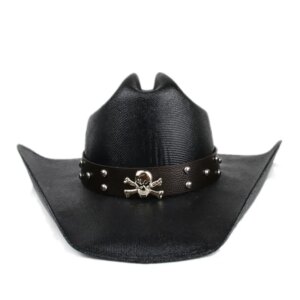 belt braid hard set four cowboy hat waterproof topper