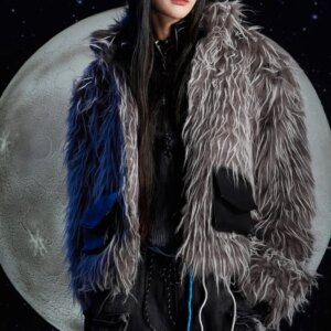 Niche Designer Advanced Design Long Wool Coat Short Jacket Loose Top Autumn and Winter