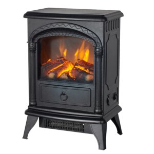 European electric fireplace heater 3D simulation flame heater, living room household energy-saving electric heater