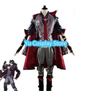Yu-Cosplay Game Genshin Impact Wriothesley Cosplay Costume Fancy Party Suit Halloween Carnival Uniforms Anime Clothing Custom