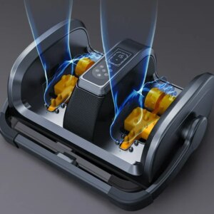 Hd LCD Touch Screen Foot Massager Machine , Automatic Foot Sole Kneading Feet Massage , Foot Vibro-masseurs Leg Massager Machine