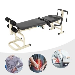 Neck Stretcher Cervical Massage Traction Tables Portable, Lumbar Stretch Device Traction Bed Therapy Massage for Cervical Spine