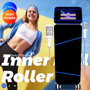 EMS 360 Degree Lift Face Weight Loss Fat Reduction Inner Ball Roller Body Sculpting Muscle Massage Slimming Beauty Equiment