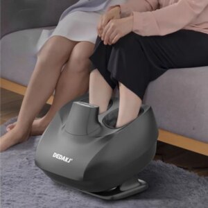 Automatic Swing Vibration Hot Compress Foot Massage Machine, Kneading Sole Massage, Home Meridian Dredging Foot Calf Massagers