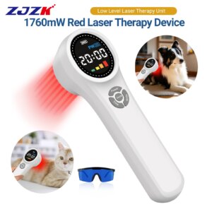 ZJZK Laser Treatment For Sciatica Near Me Low Therapy 660nm Deep Tissue Mayo Clinic 810nmx4diodes+980nmx4diodes Muscle Aches