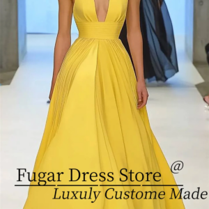 TIANTIAN Customized Formal Party Prom Evening Dresses For Women Sexy Deep V-Neck Maxi Dress Floor-Length Dress فساتين سهرات