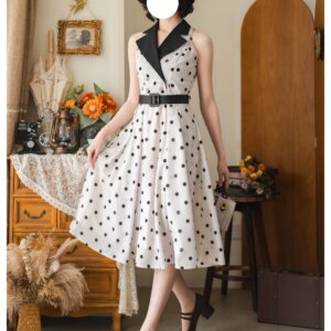 ~Afternoon Forest~Vintage Lolita Halter-neck JSK Dress in French Style by Forest Wardrobe