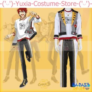 Anime! Ensemble Stars New Group Crazy:B HiMERU Amagi Rinne Oukawa Kohaku Shiina Niki Handsome Uniform Cosplay Costume