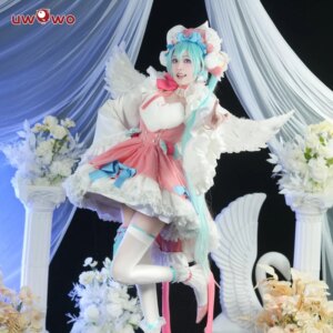 LAST BATCH UWOWO Mikku V Singerr Fanart Sweet Dress Cosplay Costume Dress Halloween Costume