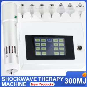 Shock Wave Therapy Machine New Physiotherapy For Effective ED Treatment Joint Pain Relief 300MJ Professional Shockwave Massager