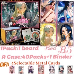 2025 New One Piece Boa Goddess Story B5 Boards CCG ACG TCG Amine Character Collection Cards Beautiful Card Kid Gifts