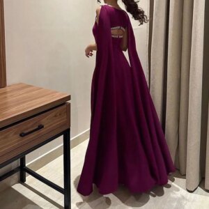 Customized Modern Square Neck Watteau Train Pleats Crystal Spaghetti Straps Evening Dress Graceful A-Line Satin Party Gown