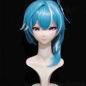 (NFD062)Customize Full Head With Lock Crossdress Doll Female/Girl Japanese Anime Cartoon Character Kig Cosplay Kigurumi Mask