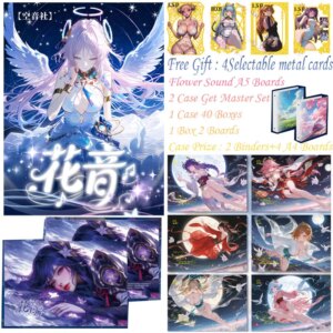 Flower Sound A5 Boards Goddess Story Collection Full Set Cards Anime Games Girl Party Swimsuit Party Doujin Toys Hobby Gift
