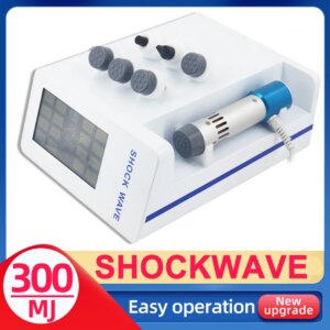 300MJ Shockwave Therapy Machine For Tennis Elbow Body Massager Professional Shock Wave Instrument ED Treatment Plantar Fascitis