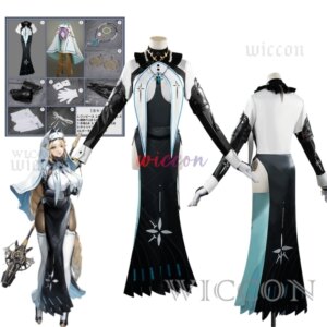 NIKKE The Goddess of Victory Rapunzel: Pure Grace Cosplay Costume for Women SSR Combat Costume Halloween Women Dress Outfit