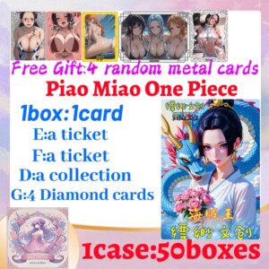 2025 Newest Piao Miao Culture One Piece Acrylic Card Yamato Robin Boa Nami Booster Box Doujin CCG TCG Hobby Gift