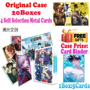 Newest Wholesale Suguang Culture Jujutsu Kaisen Colored Paper JJK Trading Anime Gojo Nanami ACG TCG Hobbies Gift