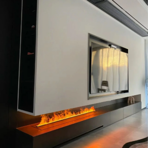 5 year warranty automizing 5d electric vapor mist square water steam fireplace